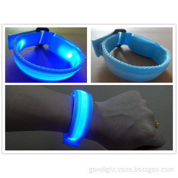 China LED Light up Bracelet Blue